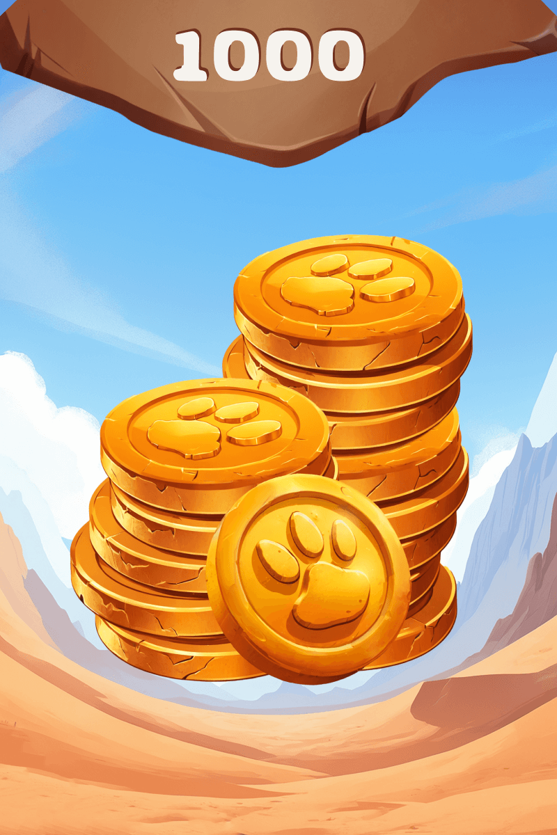 Accumulate 1000 coins