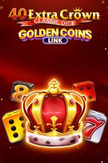 40 Extra Crown Classic Dice - Golden Coins Link